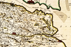 Blaeu 1654 Map extract