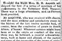 03 Rt. Hon. H. H. Asquith MP at Volunteer Hall 1902