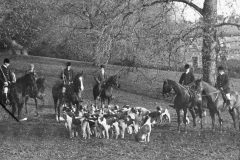 Fife Hunt in the mansion grounds early 1900s