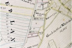 An extract from the 1769 Hope map of the Glebe Lands