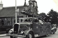 Engine on parade in Queen Street mid-1950s