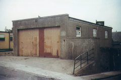 Former fire station in Dougall Street, which was in front of the Ladies British Legion timber clad premises