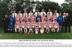 Scottish Junior Cup winning team & Committee 1995/96