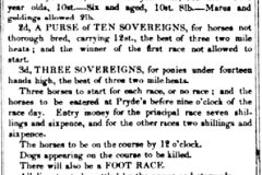 The Star (London) Racing Advert 1824