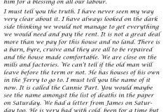 15 R J Robertson's letter 1 re. Canniepairt Farm March 1874 p2 of 2