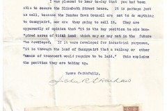 19 John R. Strachan letter re. Canniepairt Farm March 1933 p1 of 1