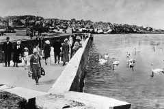 Seawall esplanade 1930s