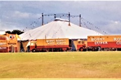 Bobby Roberts circus on East Common early 1990s