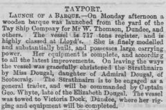 Report on the launch of The Strathnairn 1876