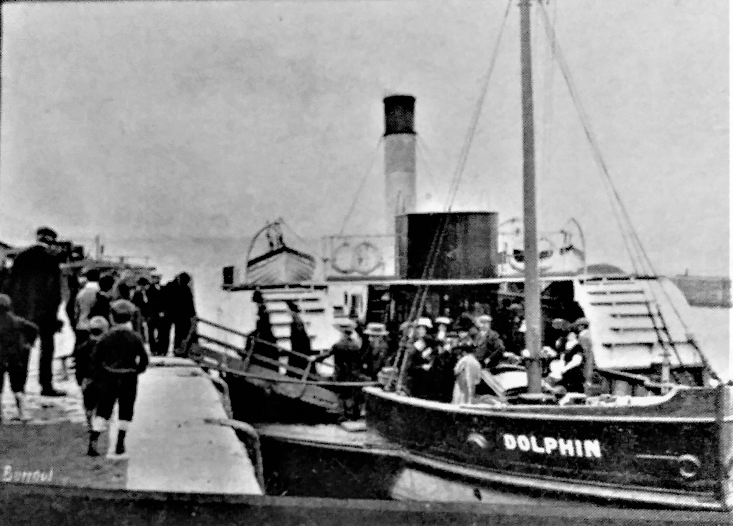 Tayport Heritage Trail - Board 1 - The Dolphin passenger ferry
