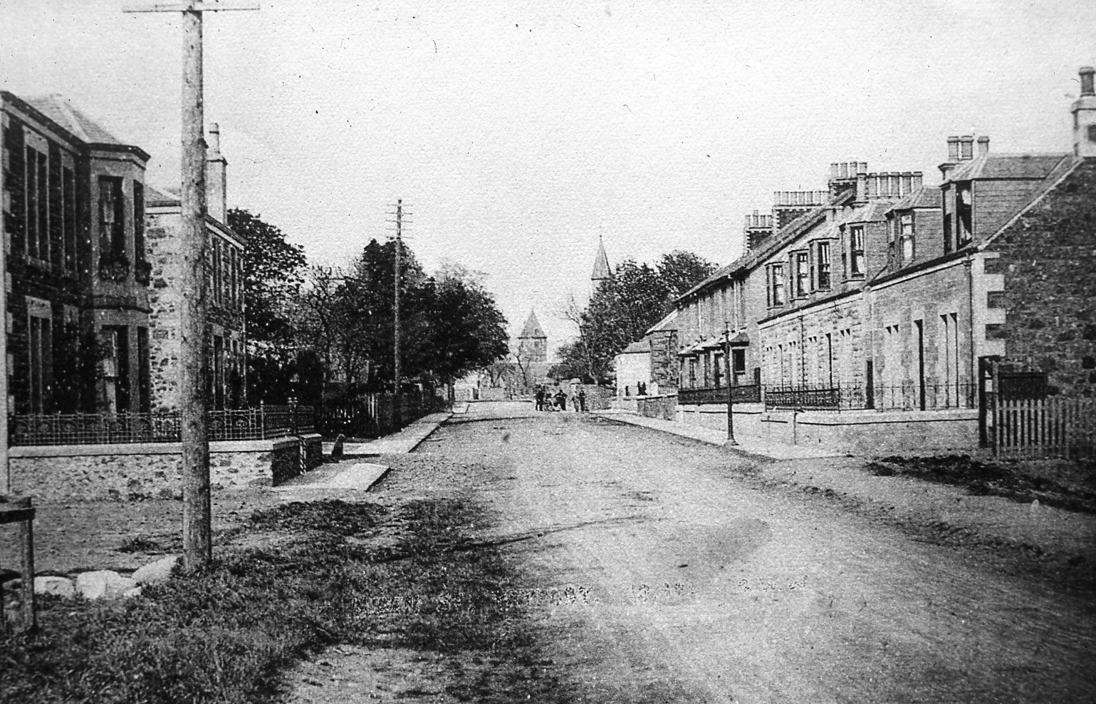 Tayport Heritage Trail - Board 10 - Queen Street early 1900s