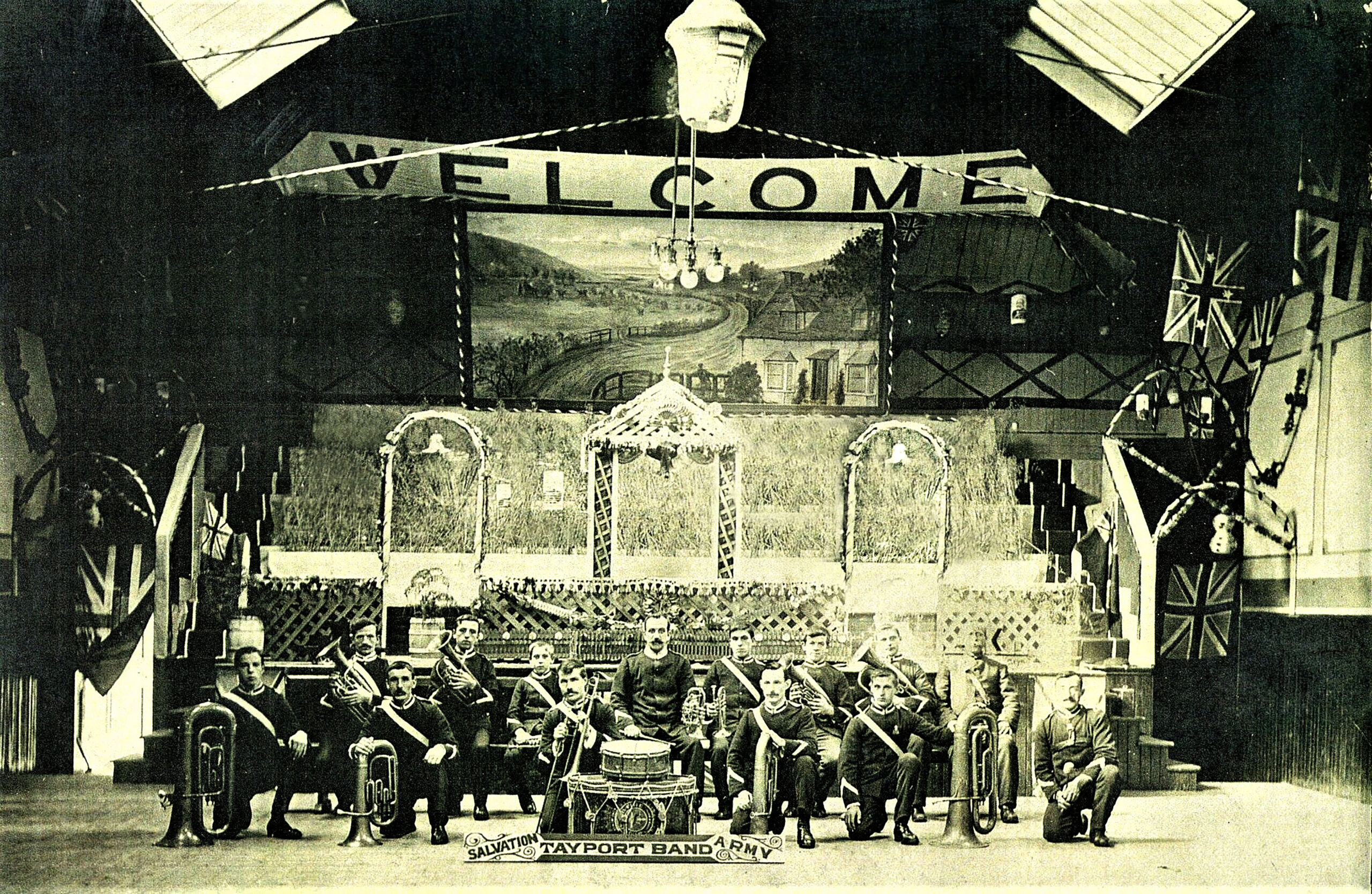 Tayport Heritage Trail - Board 11 - Volunteer Hall early 1900s