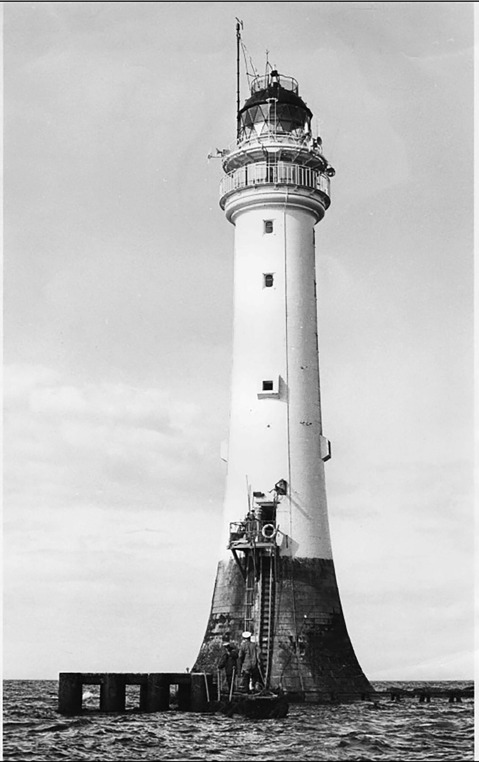 Tayport Heritage Trail - Board 7 - Bell Rock lighthouse circa 1960s