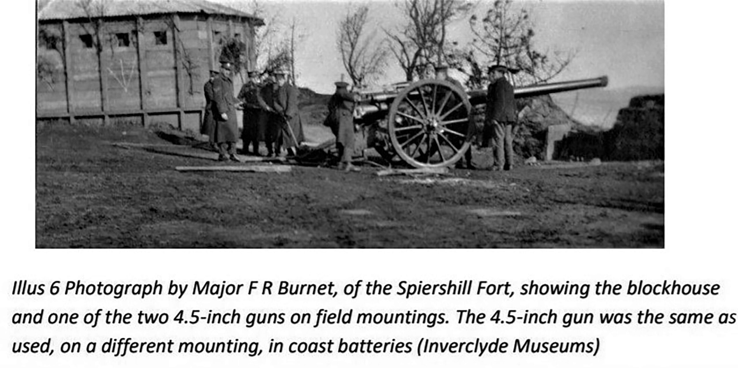 Tayport Heritage Trail - Board 7 - Spearshill Fort circa 1915