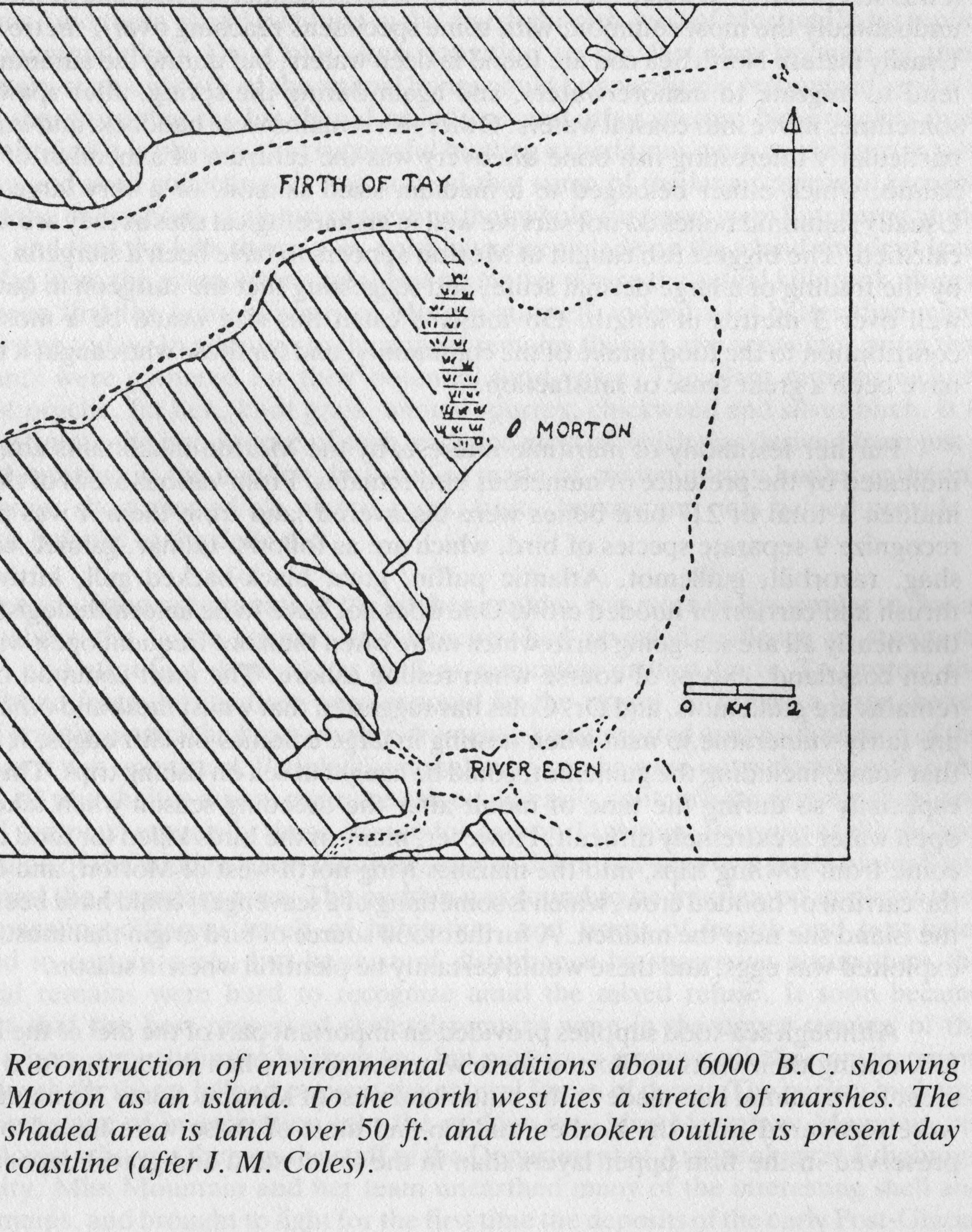 Tayport Heritage Trail - Board 17 - Representations of Mesolithic Morton
