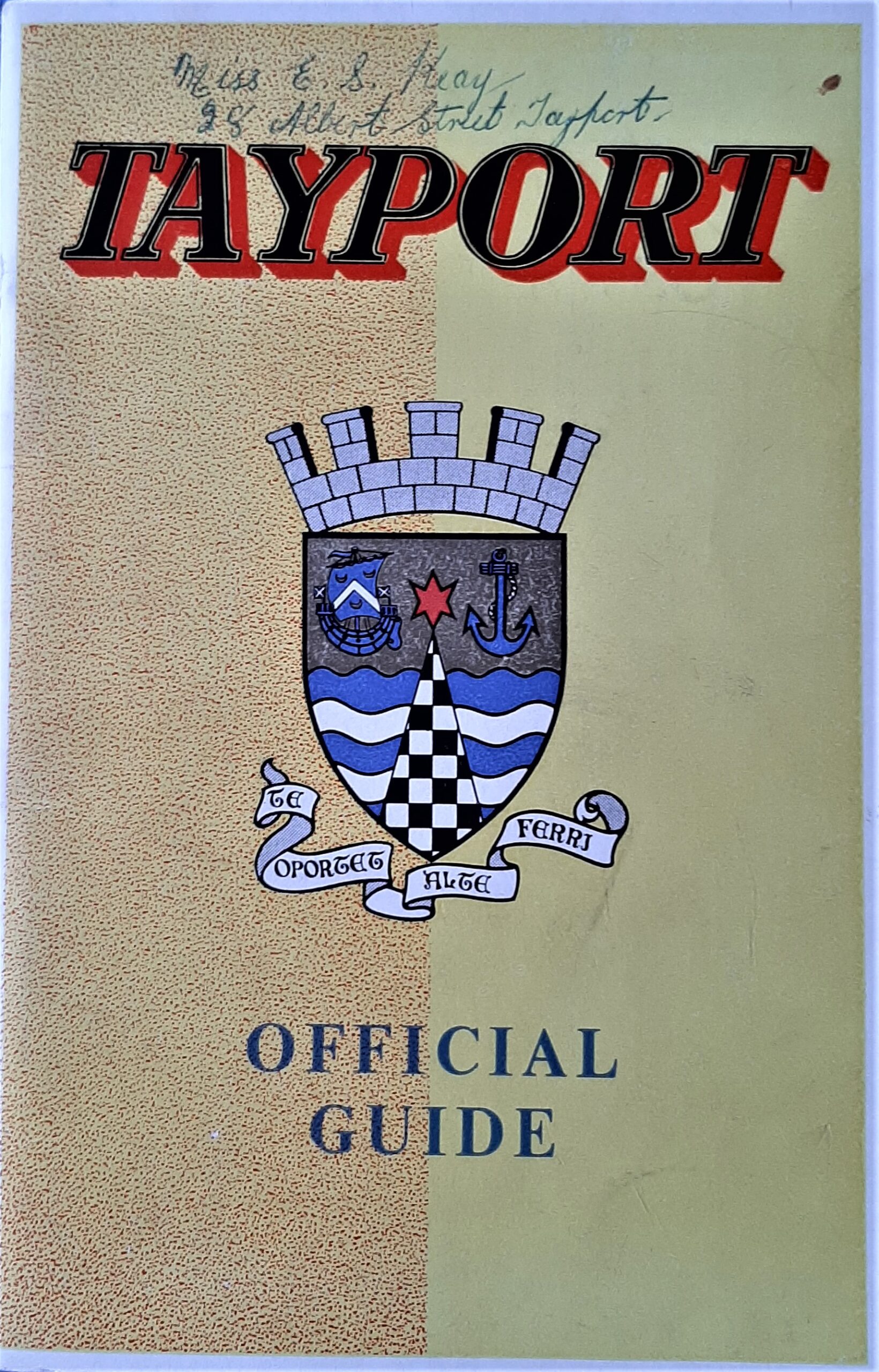Tayport Guide: Provost John Garvie (late 1950s)